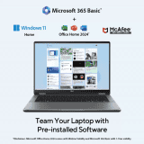 ASUS Vivobook 14 Flip 2 in 1 Laptop | Intel Core Ultra 7 256V | 16 GB | 512 GB SSD  | Matte Grey | TP3407SA-QL025WS