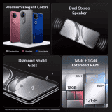 vivo V50 5G | 12 GB | 512 GB | Titanium Grey
