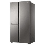 Haier Convertible Side by Side Refrigerator | 598L | 3 Door | 3 Star | Inox Steel | HRT-683ISU1
