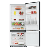 Panasonic 357 L  Frost Free Double Door Bottom Mount Convertible Refrigerator |  2 Star | Diamond Black | NR-BK418BQKN
