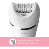 Philips Cordless Epilator | White | BRE710/00