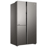 Haier Convertible Side by Side Refrigerator | 598L | 3 Door | 3 Star | Inox Steel | HRT-683ISU1