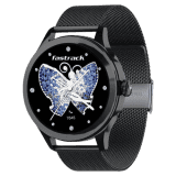 Fastrack Noir Pro BT Calling Women Smartwatch | Black