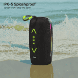 iGear Apollo Portable Bluetooth Party Speaker | 20W | 360° Surround Sound | Black