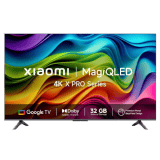 Xiaomi X Pro QLED Series Smart Google TV | 164 cm (65 inch) | Dolby Vision | Black