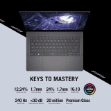 ASUS ROG Zephyrus G14  Gaming Laptop | AMD Ryzen 9 Octa Core 8945HS | 16 GB | 1 TB SSD | 8 GB Graphics | NVIDIA GeForce RTX 4060 | 14 inch | Eclipse Gray | GA403UV-QS086WS