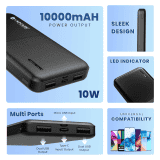 Lapcare Smart Tank Fast Power Bank | Black |  LPB-003