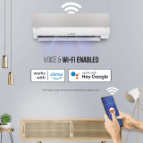 Lloyd Stylus 6 in 1 Convertible 1.5 Ton Inverter Split Smart AC | 3 Star | White and Grey | GLS18V3KOGSY