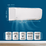 Daikin 1 Ton  Inverter Split AC | 3 Star | White | ATKL35UV16WA