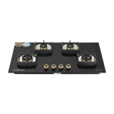 Pureflames Nexo 4B 90 Hob | 4 Burner | Black