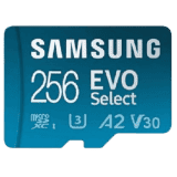 Samsung EVO Select MicroSDXC Memory Card | Class 10 130 MB/s | 256 GB | With Adapter