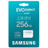 Samsung EVO Select MicroSDXC Memory Card | Class 10 130 MB/s | 256 GB | With Adapter