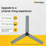 Atomberg Renesa Smart BLDC Ceiling Fan | Remote Control & LED Indicators | 1200 mm | 5 Star | Misty Teal & Matt Black
