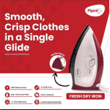 Pigeon Stovekraft Fresh Automatic Electric Dry Iron | 1000 W | Maroon & White