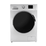 Kelvinator 7 Kg Front Load Fully Automatic Washing Machine | Silver & Grey | KWF-C700SG