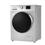 Kelvinator 7 Kg Front Load Fully Automatic Washing Machine | Silver & Grey | KWF-C700SG