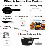 Hawkins Futura Inner Lid Pressure Cooker | 2 L | Hard Anodized | FP20
