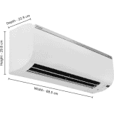 Daikin Split Inverter AC | 1.8 Ton | 5 Star | White | FTKM60UV16U