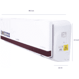 Lloyd 1.5 Ton 5 Star Bliss Plus Inverter Split AC | White | I/D-GLS18I5FORBV