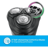 Philips S1121/45 Shaver For Men | Black & Blue