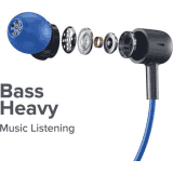 Redmi SonicBass Neckband Bluetooth Headset In the Ear | Blue