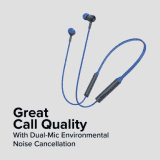 Redmi SonicBass Neckband Bluetooth Headset In the Ear | Blue