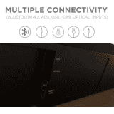 boAt Aavante Bar 2000 | 160 W | Bluetooth Soundbar | 2.1 Channel | Premium Black