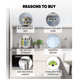 Lloyd Direct Cool Single Door Refrigerator | 188 L | 3 Star | GLDC203SSST4LC