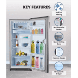 Lloyd Direct Cool Single Door Refrigerator | 188 L | 3 Star | GLDC203SSST4LC