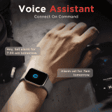 boAt Wave Connect Smartwatch | 4.64 cm (1.69 Inch) HD Display | Bluetooth Calling | Cool Grey