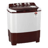 LG Semi Automatic Top Load Washing Machine | 8Kg | Maroon and White