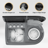 Whirlpool Semi Automatic Washing Machine | 9 Kg | 5 Star | Midnight Grey | 30312