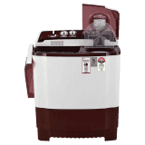 LG Semi Automatic Top Load Washing Machine | 8Kg | Maroon and White