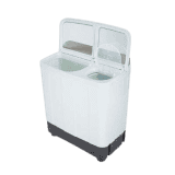 Haier Semi Automatic Washing Machine | 7 Kg | Toughened Glass | White | HTW70-178N