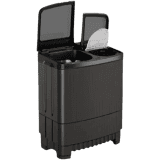 Godrej Semi Automatic Top Loading Washing Machine | 9 Kg | Crystal Grey | WSEDGE ULT 90 5.0 DB2M CSGR