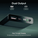 boAt Energyshroom PB300 Pro Power Bank | 10000mAh | Carbon Black