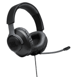JBL Free WFH Wired Over Ear Headphones | Black | JBLFREEWFHBLK