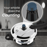 Ultra Triply Krono Pressure Cooker | 3.5 L | Stainless Steel