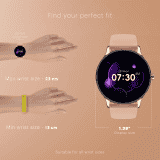 Noise NoiseFit Twist Go Smartwatch | Bluetooth Calling | Metallic Finish | 100 Sports Modes | Jet Black