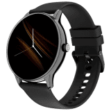 Noise NoiseFit Twist Go Smartwatch | Bluetooth Calling | Metallic Finish | 100 Sports Modes | Jet Black
