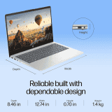 HP Laptop | Intel Core Ultra 5 125H | 16 GB | 512 GB SSD | Natural Silver | 14-gr1022TU