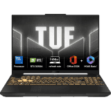 ASUS TUF Gaming F16 Gaming Laptop | Intel Core 5 210H | 16 GB | 512 GB SSD | 4 GB Graphics NVIDIA GeForce RTX 3050A | 144 Hz | Mecha Gray | FX607VB-RL076WS
