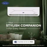Carrier Inverter AC | 1 Ton | 3 Star | 12K XCEL EDGE PLUS FXI