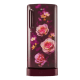 LG Direct Cool Single Door Refrigerator | 185 L | 3 Star | Scarlet Bloom | GL-D201ASBU ASBZEBN