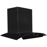 Faber Sunny IN HC SC FL LG Chimney | 75 Cm | Black