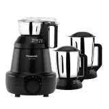 Panasonic Value Series Mixer Grinder | 750 W | 3 Jars | Black | MX-GE3750