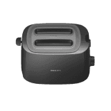Philips Two slice Pop up toaster with bun warmer | Black | HD2582/90