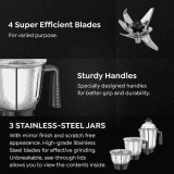 Prestige Prism Mixer Grinder | 750 Watts | 4 Jars