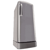 LG Single Door Refrigerator | 185 L | 5 Star | Shiny Steel | GL-D201APZU BPZZEBN