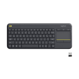 Logitech K400 Plus Wireless Touch Keyboard | Black